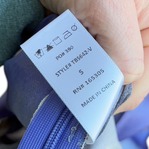 Things Between Mid Rise Satin Multicolor Midi Skirt Size Small NWOT - Picture 6 of 6